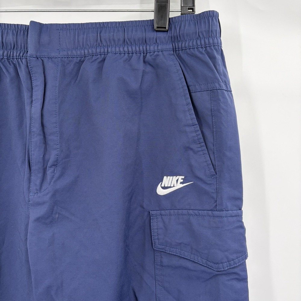 Nike Pants Mens XL Navy Cargo Joggers Lightweight Elastic Waist DD5207-410 - Picture 4 of 10
